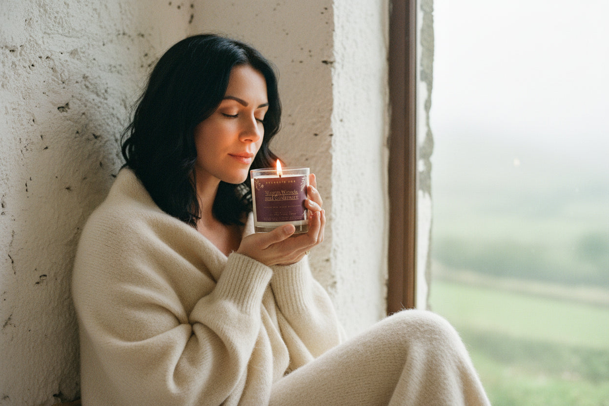 Warm Woods & Cashmere - Vela 220 gr / 7,7 Oz