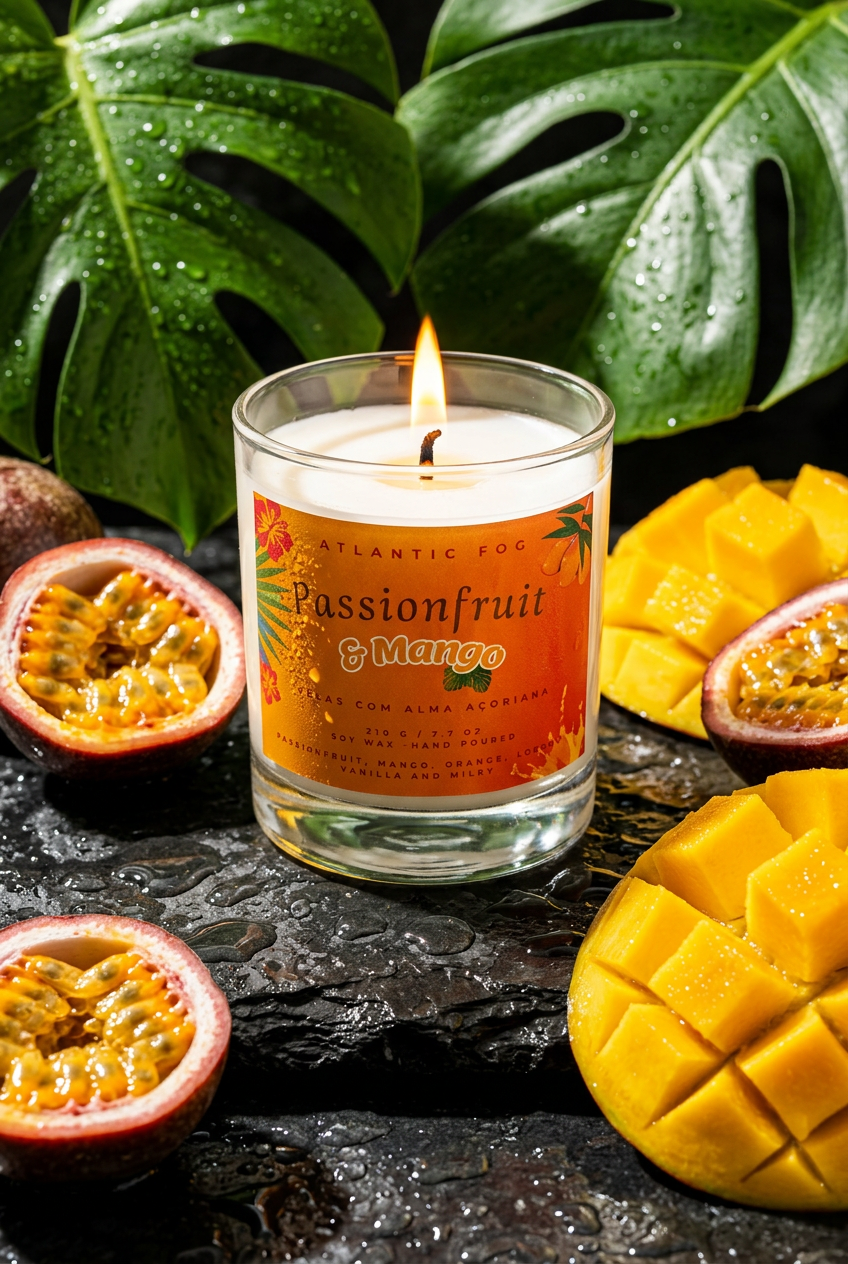 Passionfruit & Mango - Vela 220 gr / 7,7 Oz