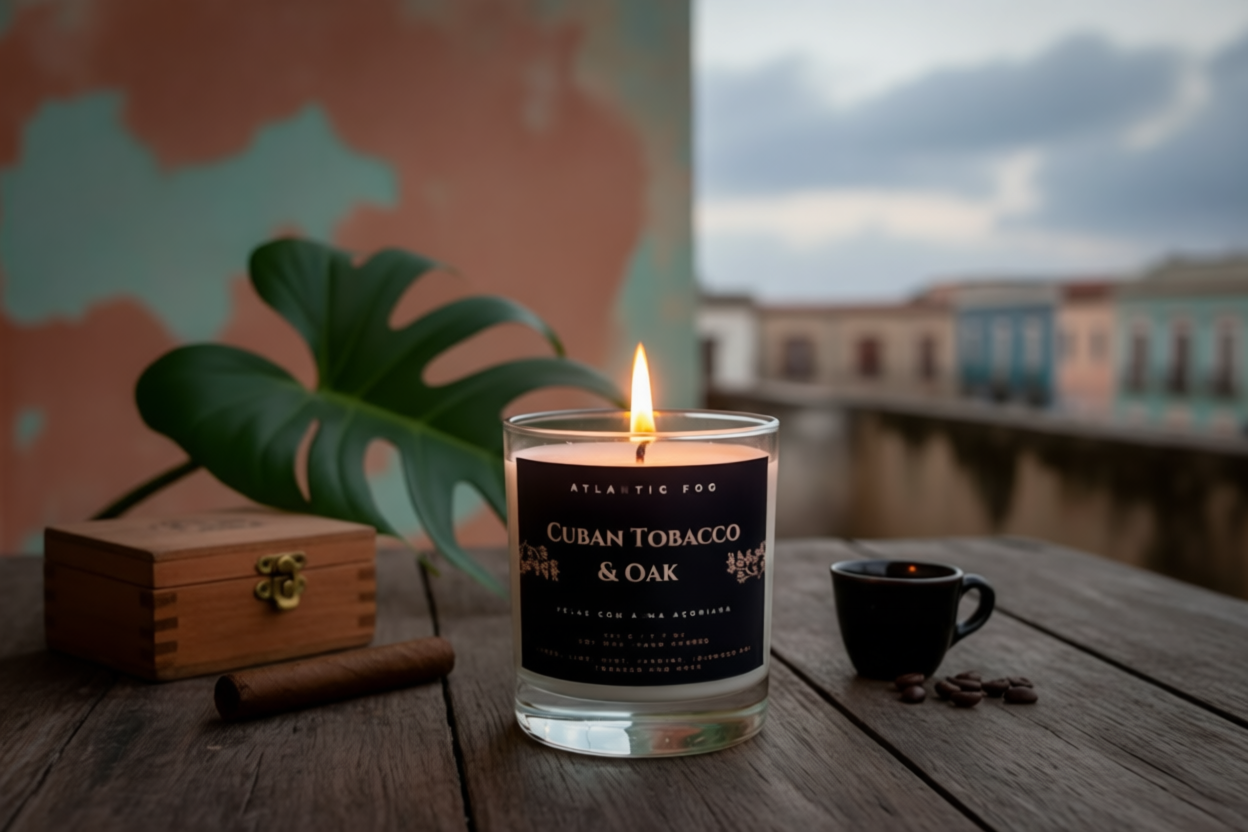 Cuban Tobacco and Oak - Vela 220 gr / 7,7 Oz