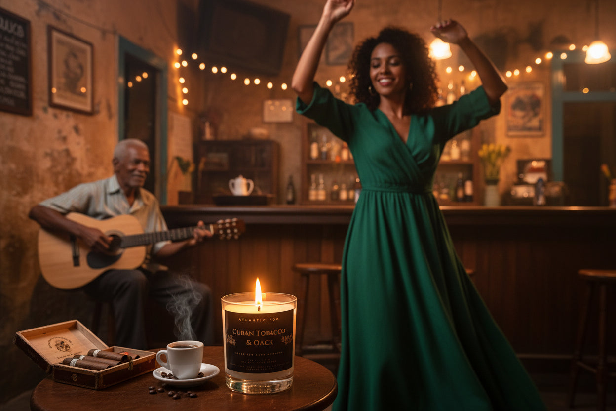 Cuban Tobacco and Oack - Vela 220 gr / 7,7 Oz