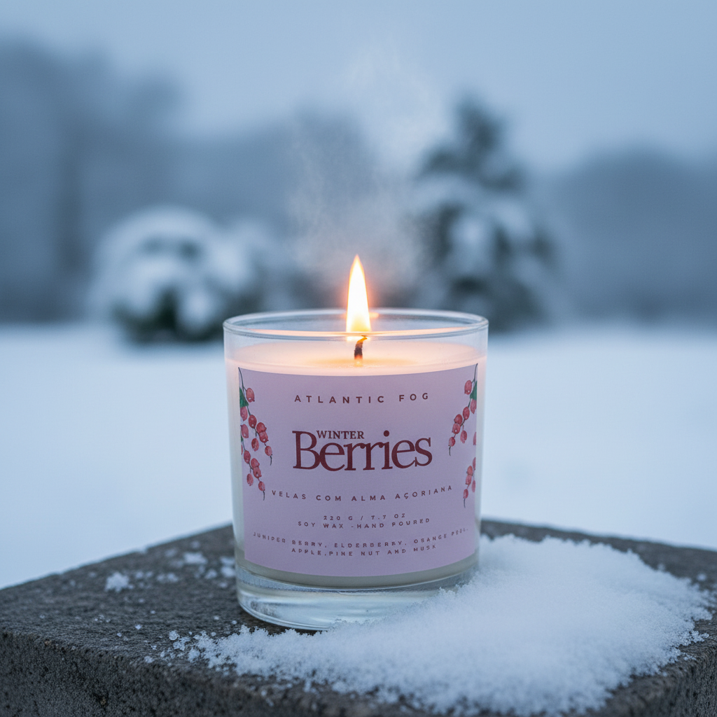 Winter Berries - Kerze 220 g / 7,7 Oz