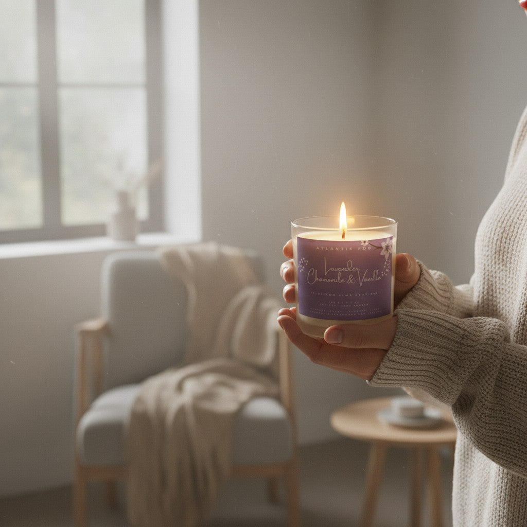 Lavender, Chamomile & Vanilla - Vela 220 gr / 7,7 Oz