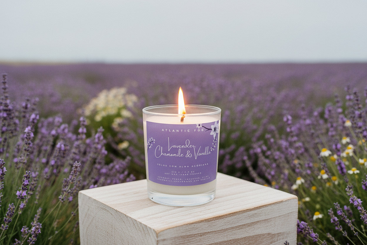 Lavender, Chamomile & Vanilla - Vela 220 gr / 7,7 Oz