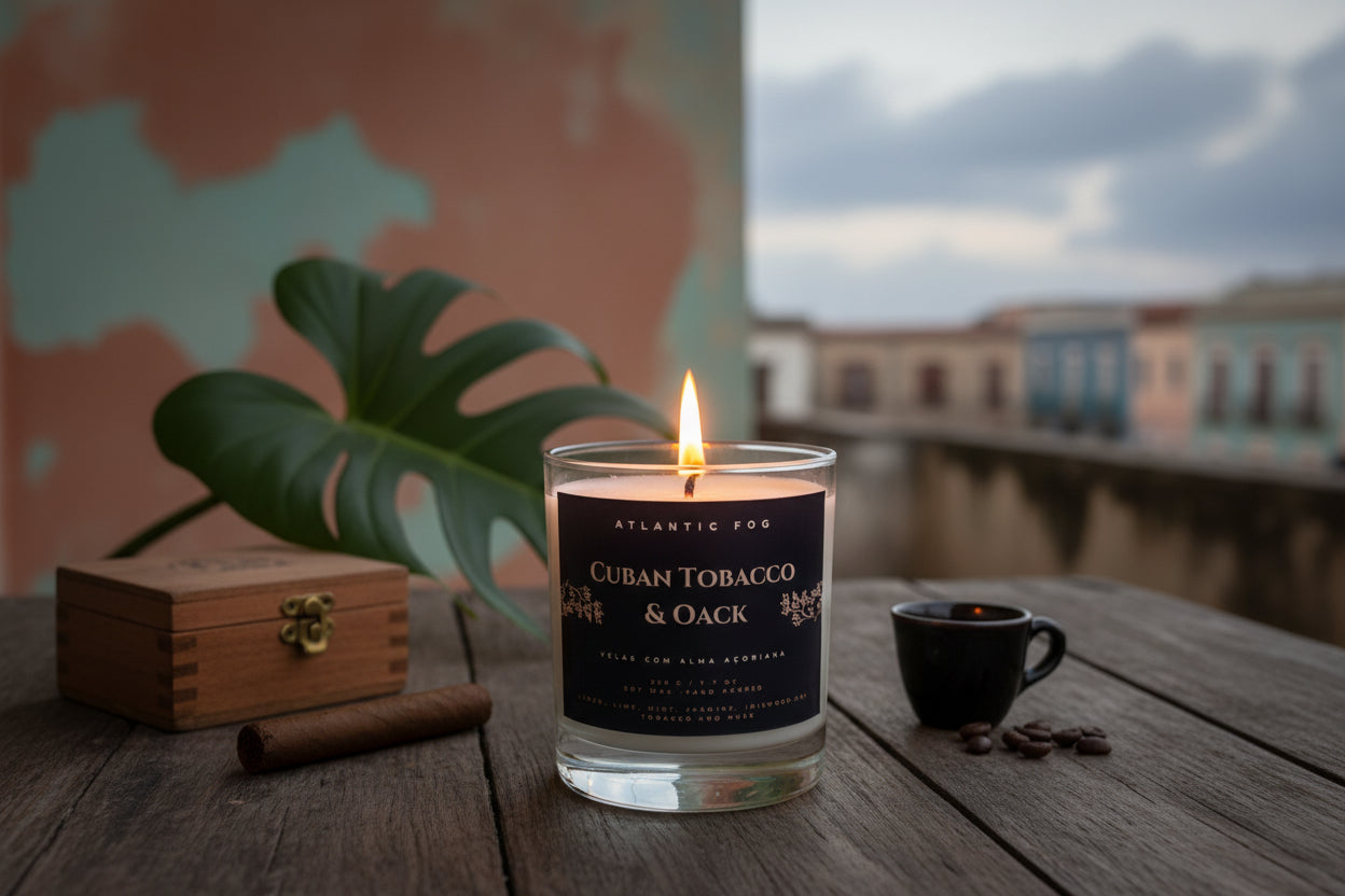 Cuban Tobacco and Oack - Vela 220 gr / 7,7 Oz