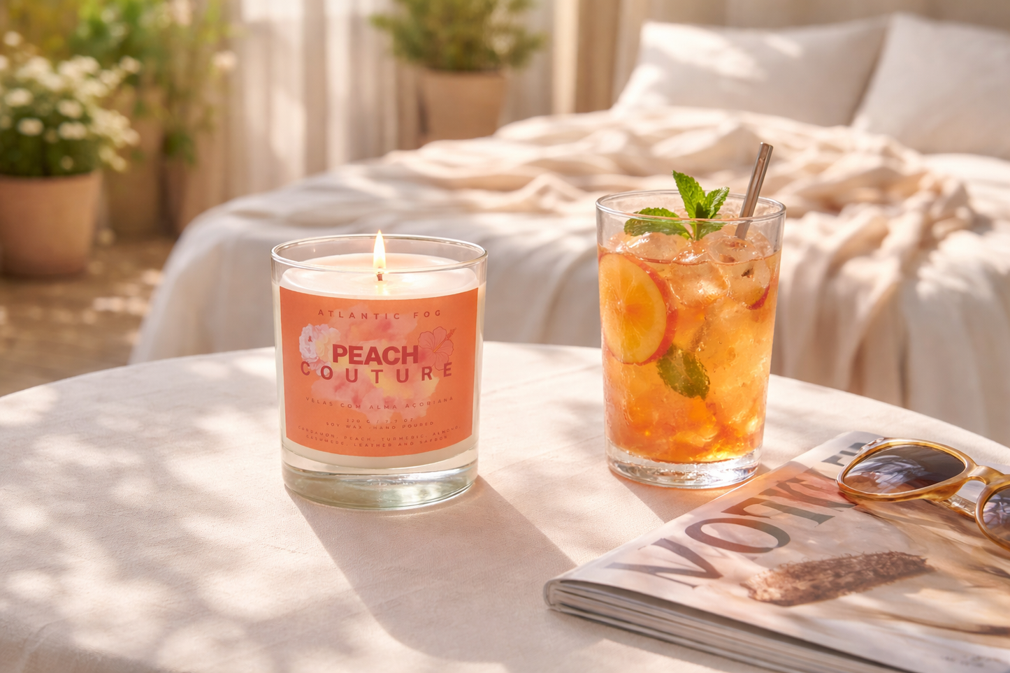 Peach Couture - Kerze 220 g / 7,7 Oz