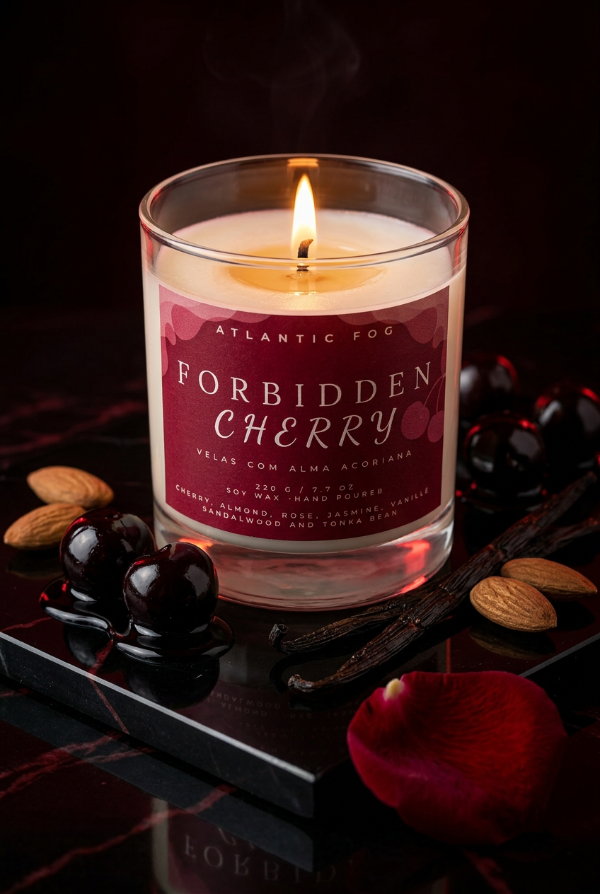 Forbidden Cherry - Vela 220 gr / 7,7 Oz