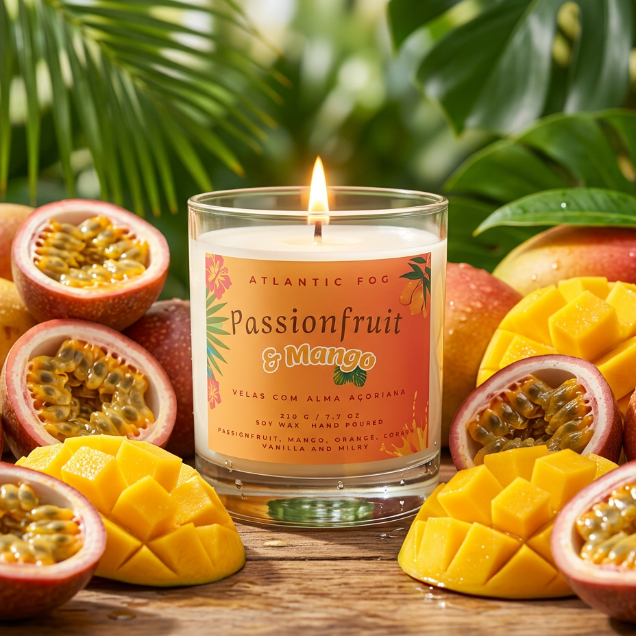 Passionfruit & Mango - Vela 220 gr / 7,7 Oz