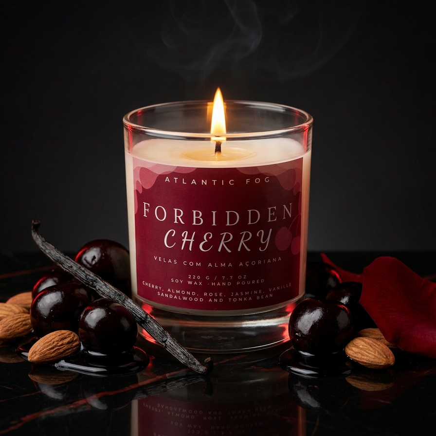 Forbidden Cherry - Vela 220 gr / 7,7 Oz