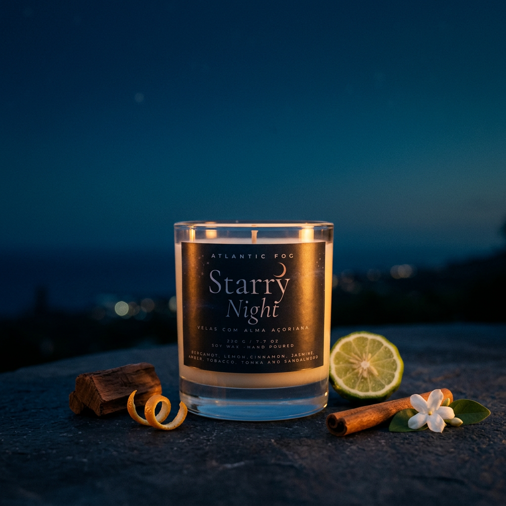 Starry Night - Vela 220 gr / 7,7 Oz