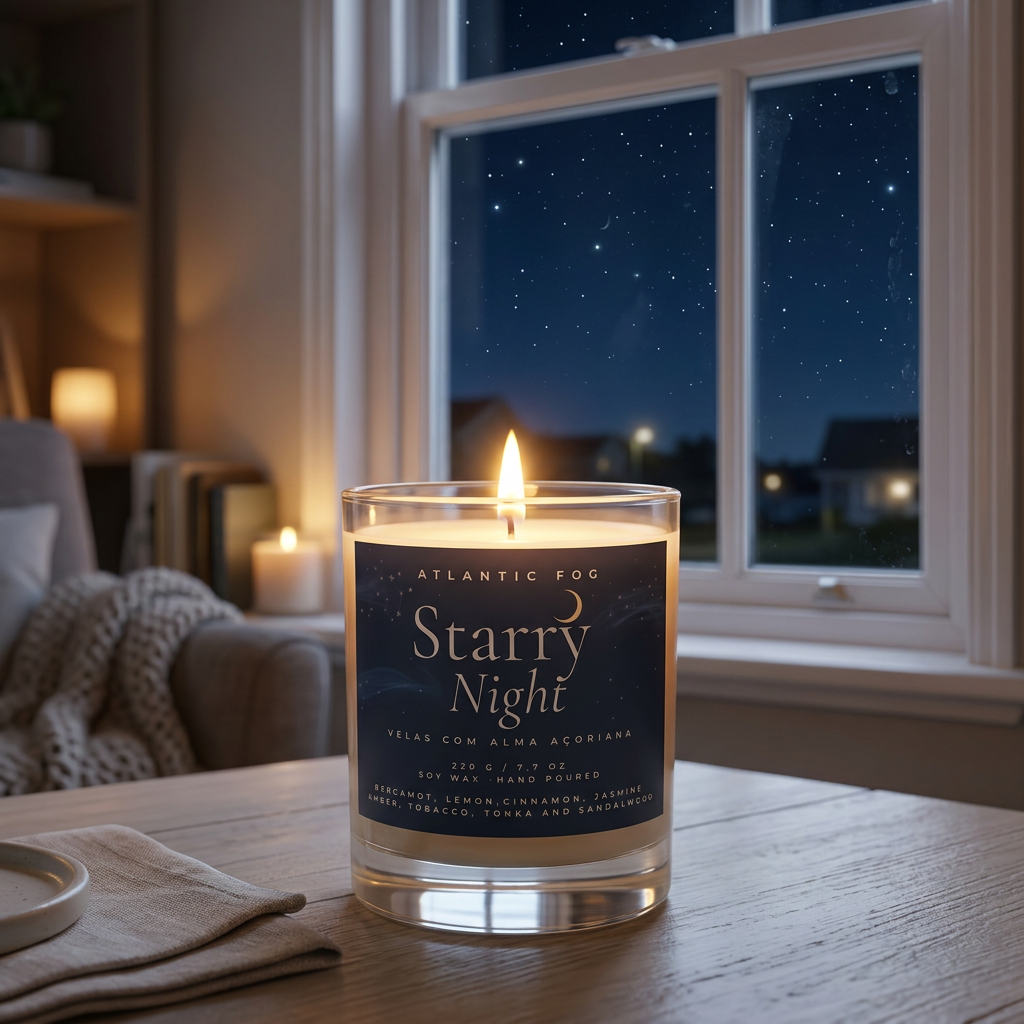 Starry Night - Vela 220 gr / 7,7 Oz