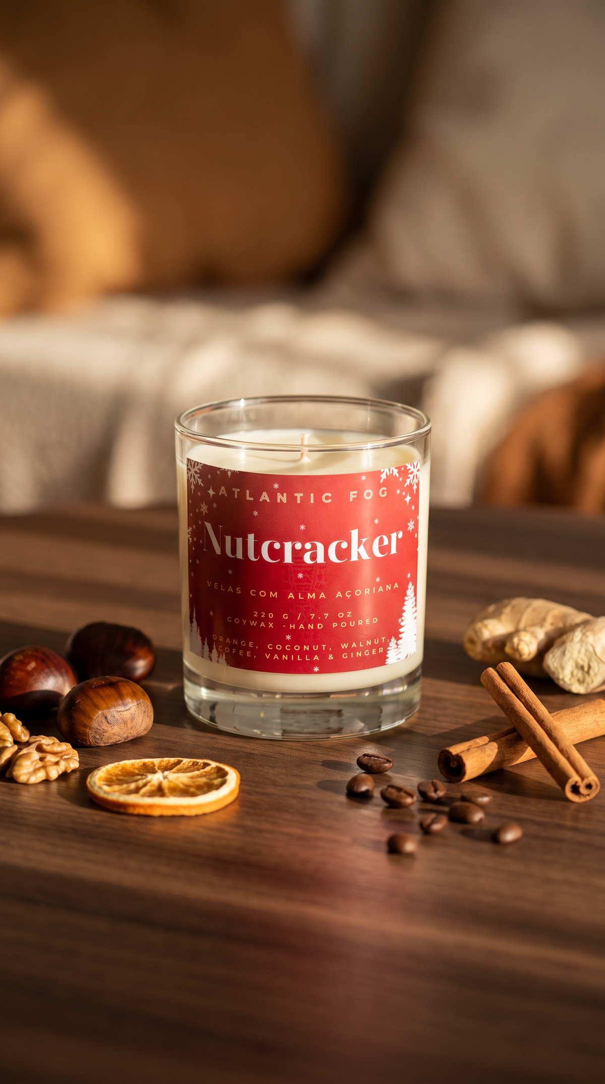 NutCracker – Kerze 220 g / 7,7 oz