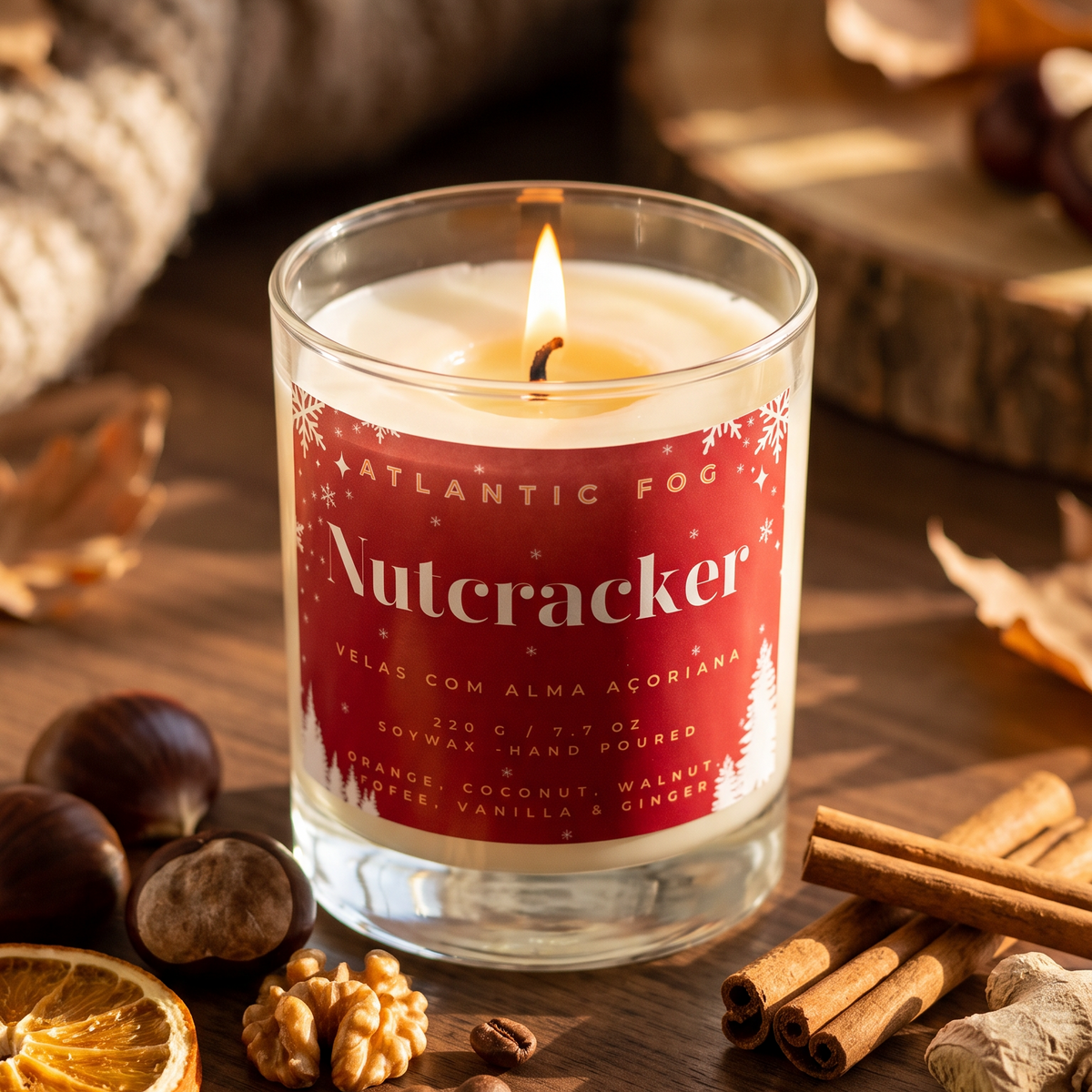 NutCracker – Kerze 220 g / 7,7 oz