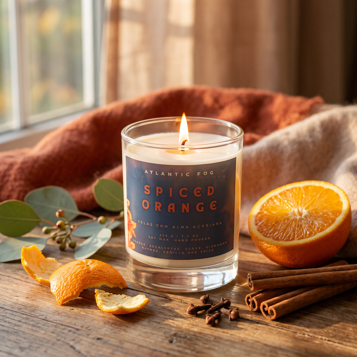 Spiced Orange - Vela 220 gr / 7,7 Oz